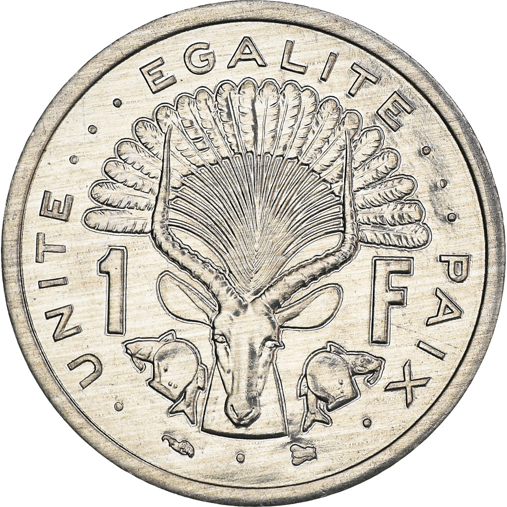 Coin, Djibouti, Franc, 1999, Paris, MS(63), Aluminum, KM:20