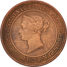 Ceylon, Victoria, 1/2 Cent, 1895, BB, Rame, KM:91