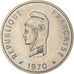 Coin, Djibouti, 50 Francs, 1970, MS(64), Nickel, KM:E6