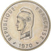 Munten, Djibouti, 50 Francs, 1970, UNC, Nickel, KM:E6