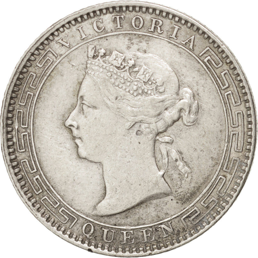 Ceylon, Victoria, 25 Cents, 1893, BB+, Argento, KM:95