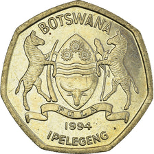 Coin, Botswana, 2 Pula, 1994, British Royal Mint, AU(55-58), Nickel-brass, KM:25