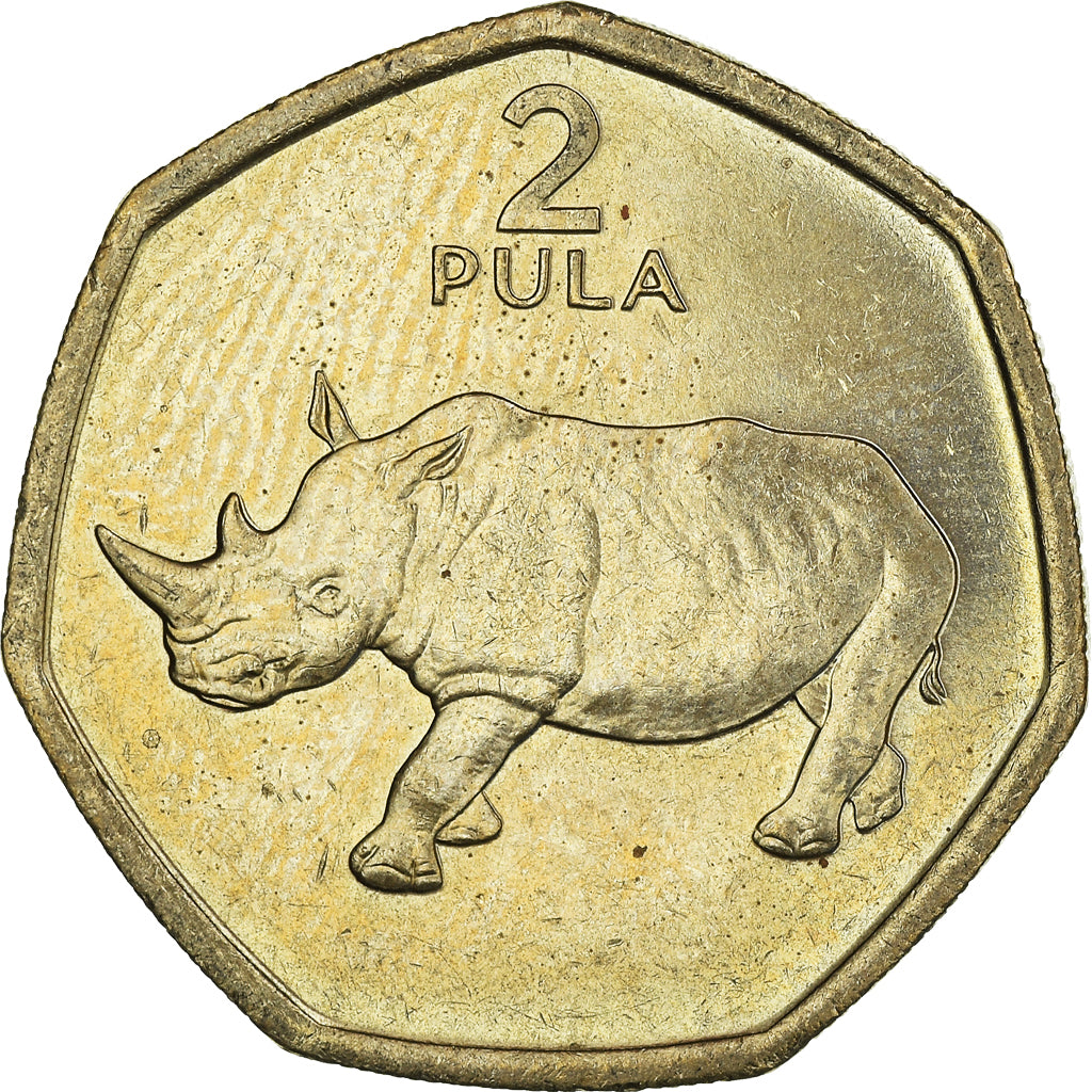 Coin, Botswana, 2 Pula, 1994, British Royal Mint, AU(55-58), Nickel-brass, KM:25