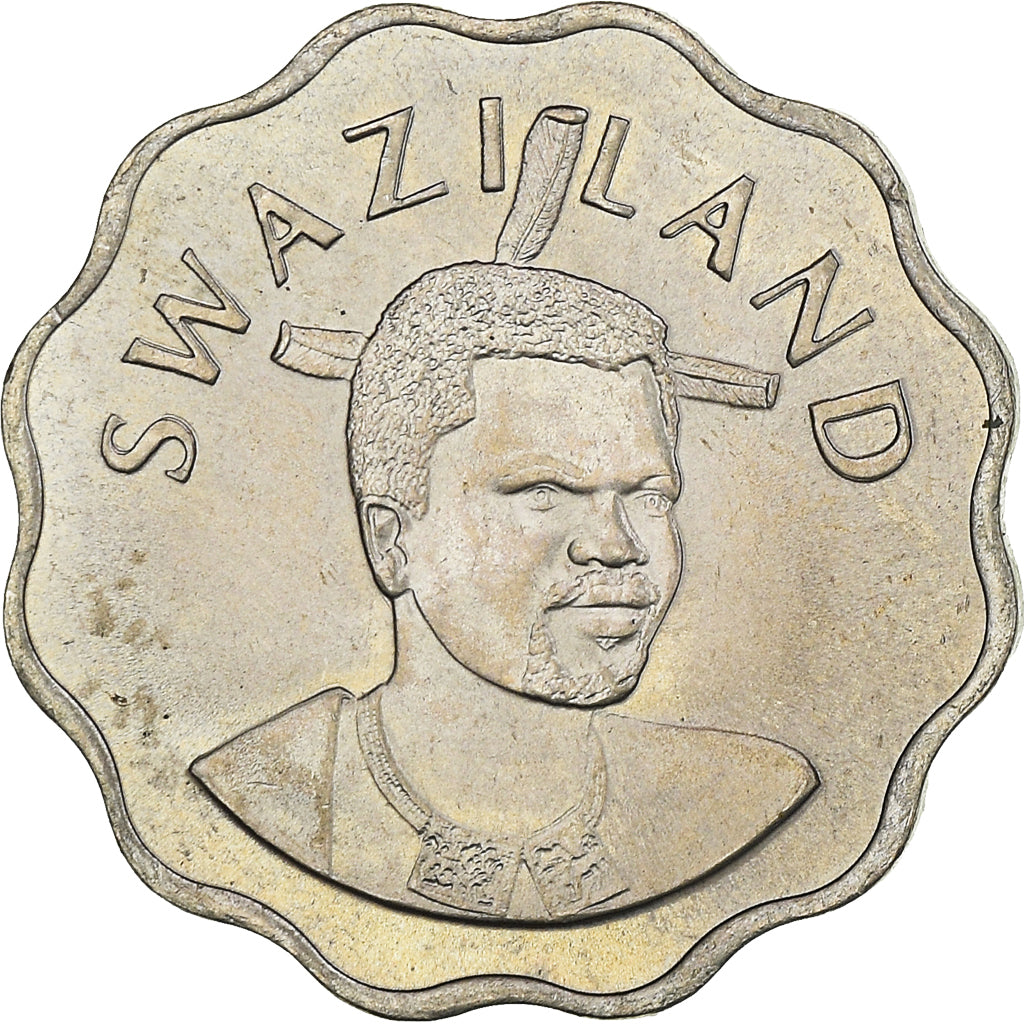 Münze, Swaziland, King Msawati III, 5 Cents, 1999, British Royal Mint, UNZ