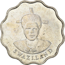 Moeda, Suazilândia, Queen Dzeliwe, 20 Cents, 1986, British Royal Mint
