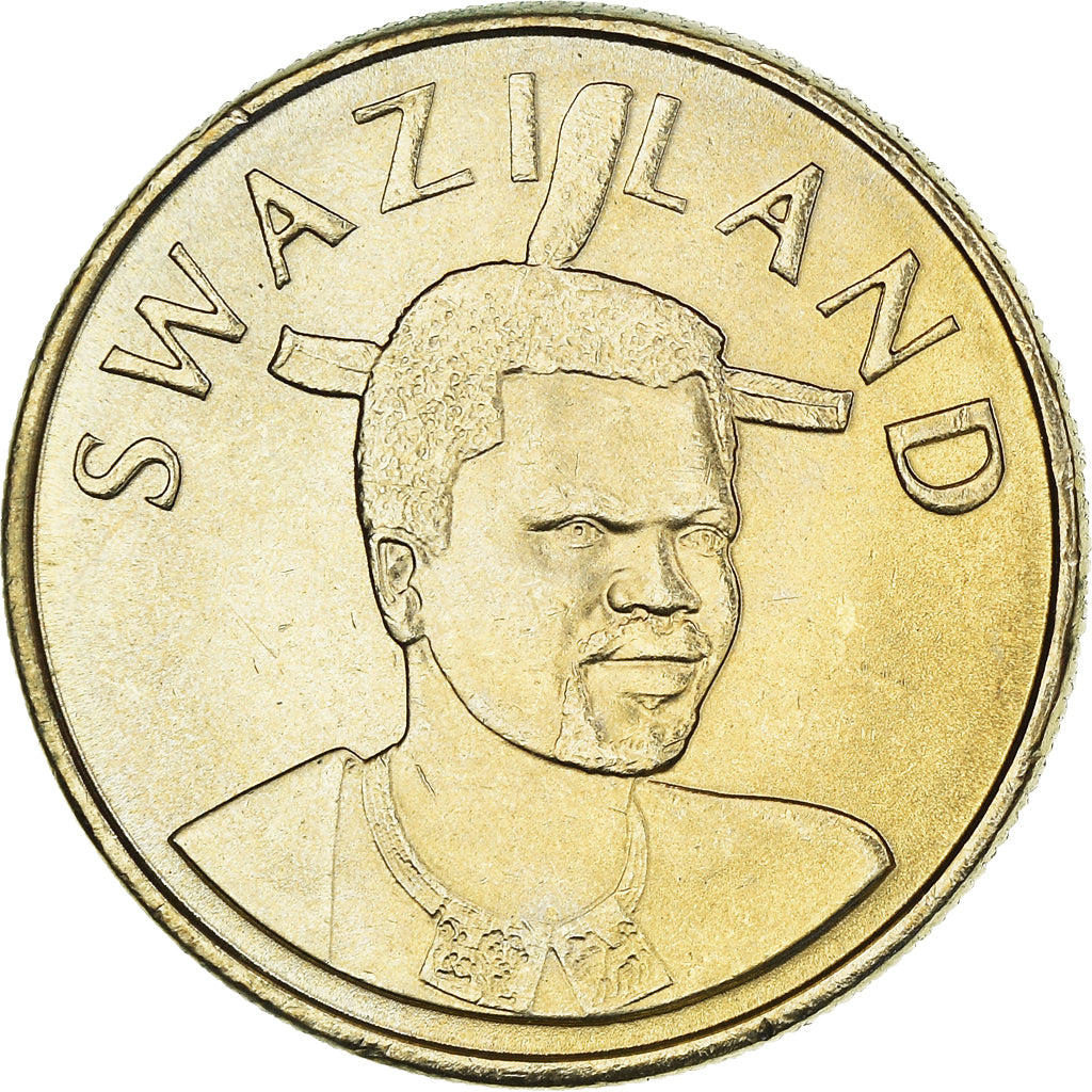 Coin, Swaziland, King Msawati III, Lilangeni, 1998, British Royal Mint, MS(63)