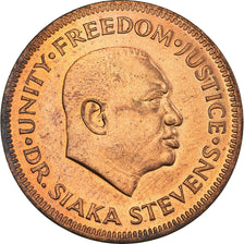 Coin, Sierra Leone, Cent, 1980, MS(60-62), Bronze, KM:32