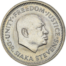 Moeda, Serra Leoa, 5 Cents, 1984, MS(64), Cobre-níquel, KM:33