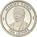 Coin, Sierra Leone, 10 Leones, 1996, MS(63), Nickel Bonded Steel, KM:44