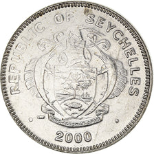 Moneta, Seychelles, 25 Cents, 2000, South Africa Mint, BB+, Acciaio