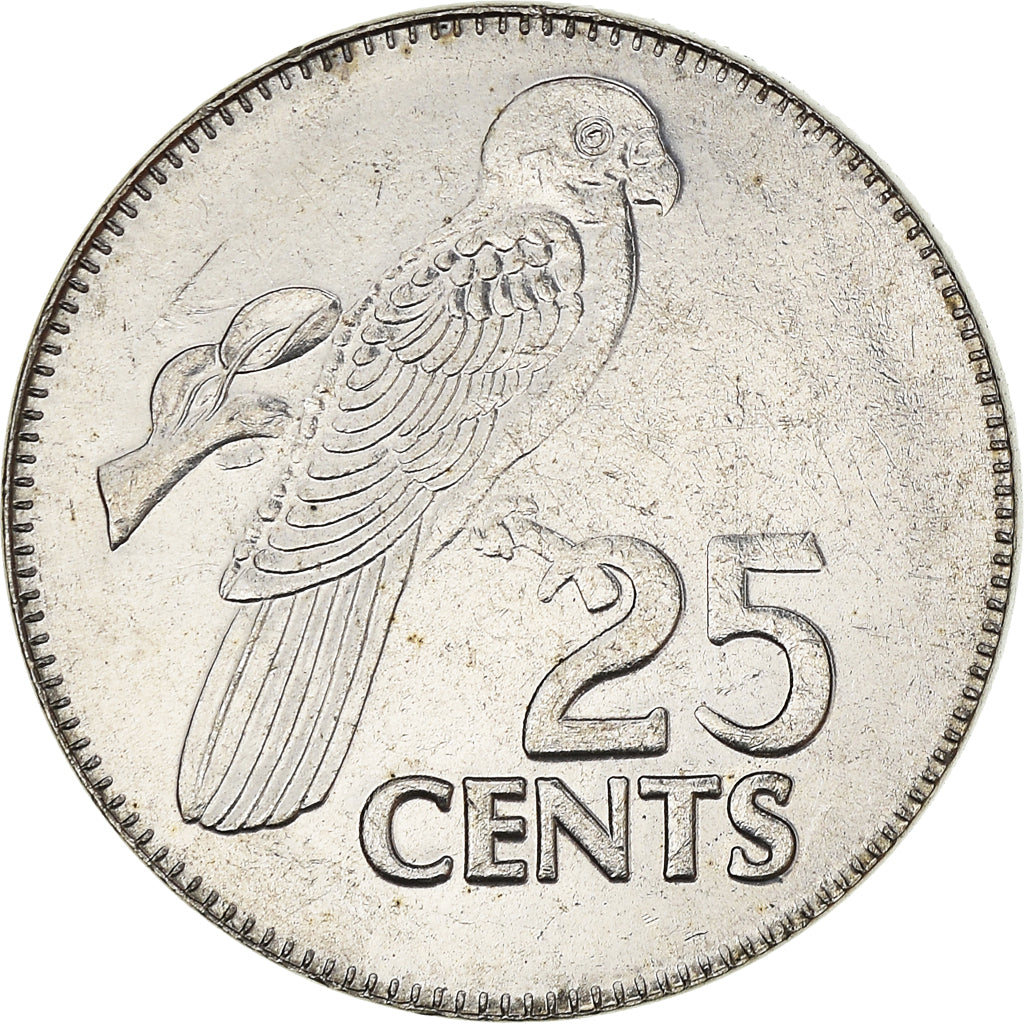Moneta, Seychelles, 25 Cents, 2000, South Africa Mint, BB+, Acciaio