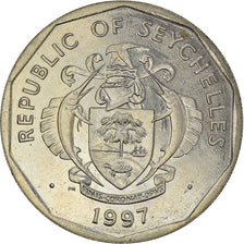Coin, Seychelles, 5 Rupees, 1997, British Royal Mint, MS(65-70), Copper-nickel
