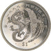Monnaie, Libéria, Dollar, 1999, Dragons, SPL, Cupro-nickel