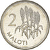 Coin, Lesotho, Moshoeshoe II, 2 Maloti, 1998, MS(63), Nickel plated steel, KM:58