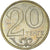 Moneta, Kazakistan, 20 Tenge, 2002, SPL+, Rame-nichel-zinco, KM:26