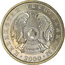 Münze, Kasachstan, 50 Tenge, 2000, Kazakhstan Mint, UNZ, Copper-Nickel-Zinc
