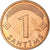 Moneta, Lettonia, Santims, 2003, Vantaa, SPL+, Acciaio ricoperto in rame, KM:15