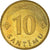 Monnaie, Lettonie, 10 Santimu, 1992, SUP+, Nickel-Cuivre, KM:17