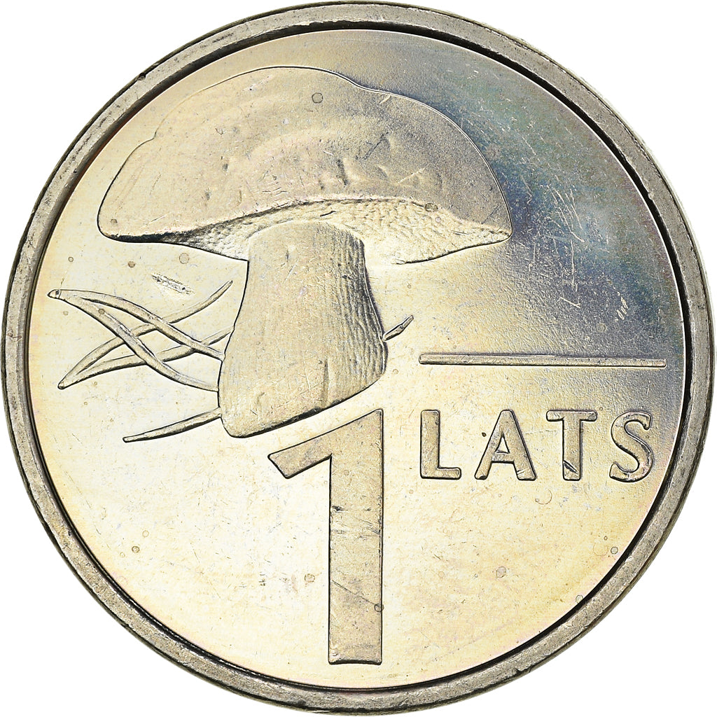 Coin, Latvia, Lats, 2004, Vantaa, MS(63), Copper-nickel, KM:67