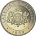 Coin, Latvia, 2 Lati, 1999, MS(64), Bi-Metallic, KM:38