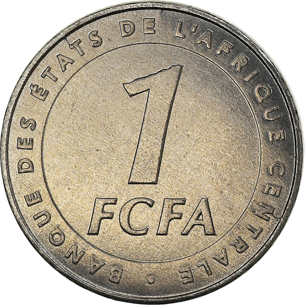Coin, Central African States, Franc, 2006, Paris, MS(63), Stainless Steel, KM:16