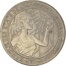 Coin, Central African States, 500 Francs, 1977, Paris, MS(63), Nickel, KM:12