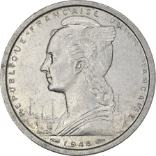 Moneta, Africa occidentale francese, 2 Francs, 1948, Paris, SPL-, Alluminio