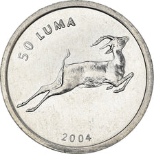 Moneta, Nagorno Karabakh, 50 Luma, 2004, SPL+, Alluminio, KM:7