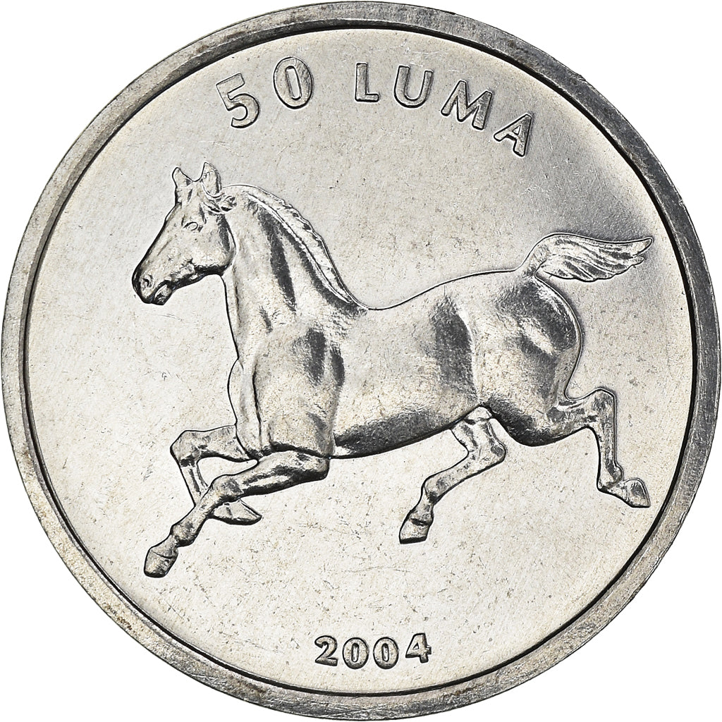 Monnaie, Nagorno-Karabakh, 50 Luma, 2004, SPL, Aluminium, KM:6