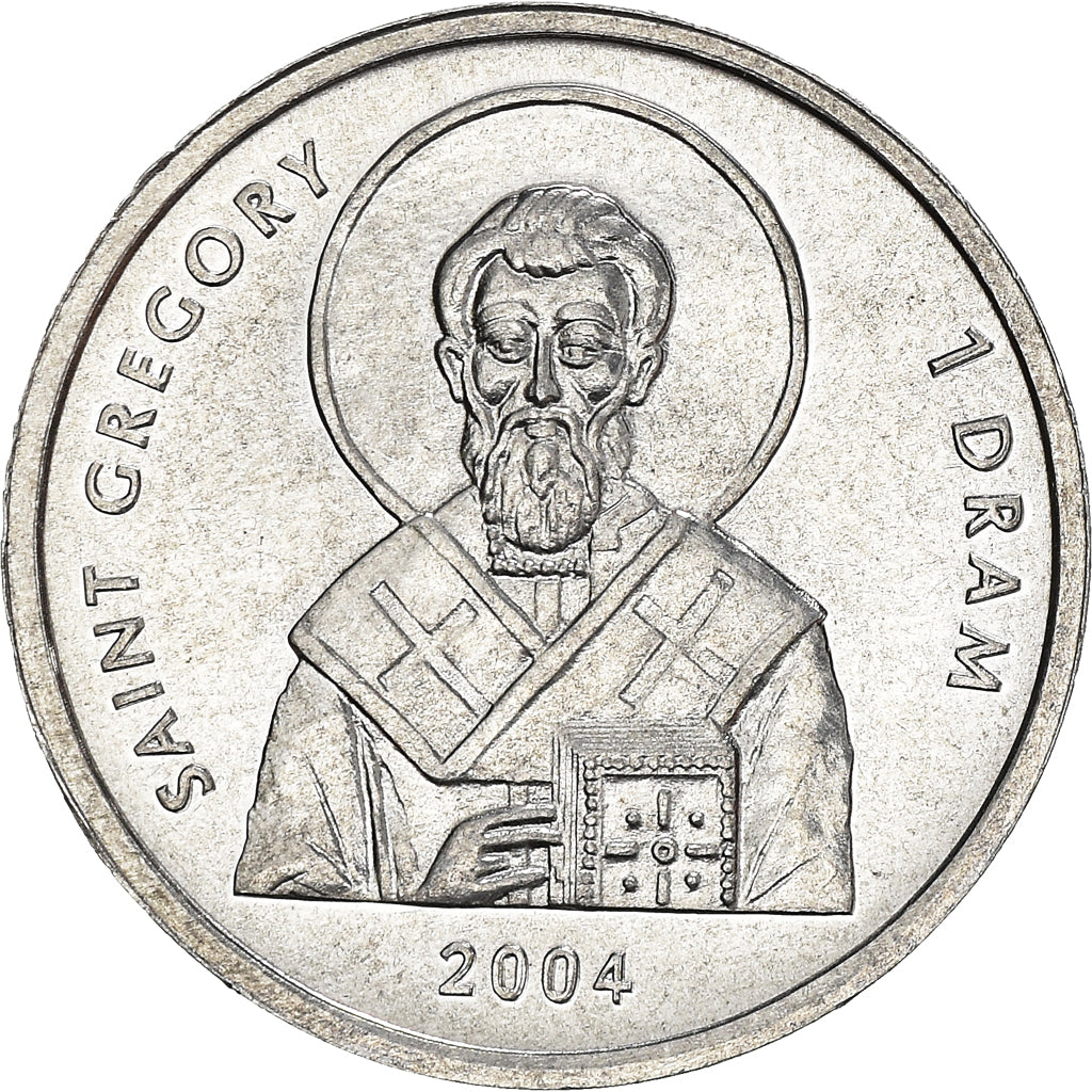 Coin, Nagorno Karabakh, Dram, 2004, Paris, MS(63), Aluminum, KM:9