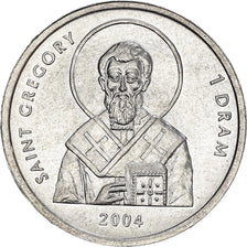 Coin, Nagorno Karabakh, Dram, 2004, Paris, MS(63), Aluminum, KM:9
