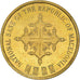 Coin, Macedonia, Denar, 2000, MS(64), Bronze, KM:9