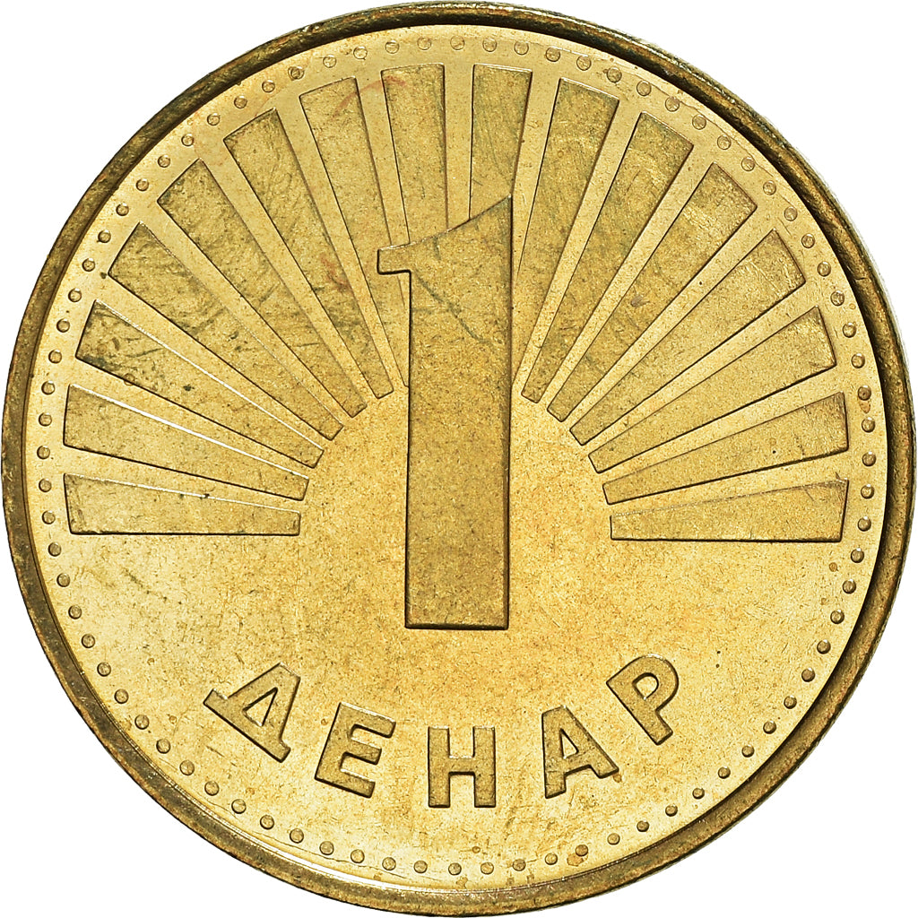 Moneta, Macedonia, Denar, 2001, SPL, Ottone, KM:2
