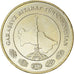 Coin, Turkmanistan, 20 Tenge, 2009, MS(60-62), Brass, KM:99