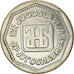 Monnaie, Yougoslavie, 10 Dinara, 1993, SUP+, Cuivre-Nickel-Zinc (Maillechort)