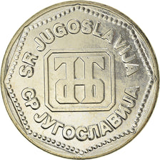 Coin, Yugoslavia, 50 Dinara, 1993, MS(60-62), Copper-Nickel-Zinc, KM:158