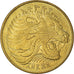 Coin, Ethiopia, 5 Cents, 1977, British Royal Mint, MS(64), Brass, KM:44.1