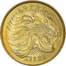 Coin, Ethiopia, 10 Cents, 1977, Berlin, MS(65-70), Brass, KM:45.2