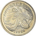 Coin, Ethiopia, 25 Cents, 1977, Berlin, MS(65-70), Copper-nickel, KM:46.2