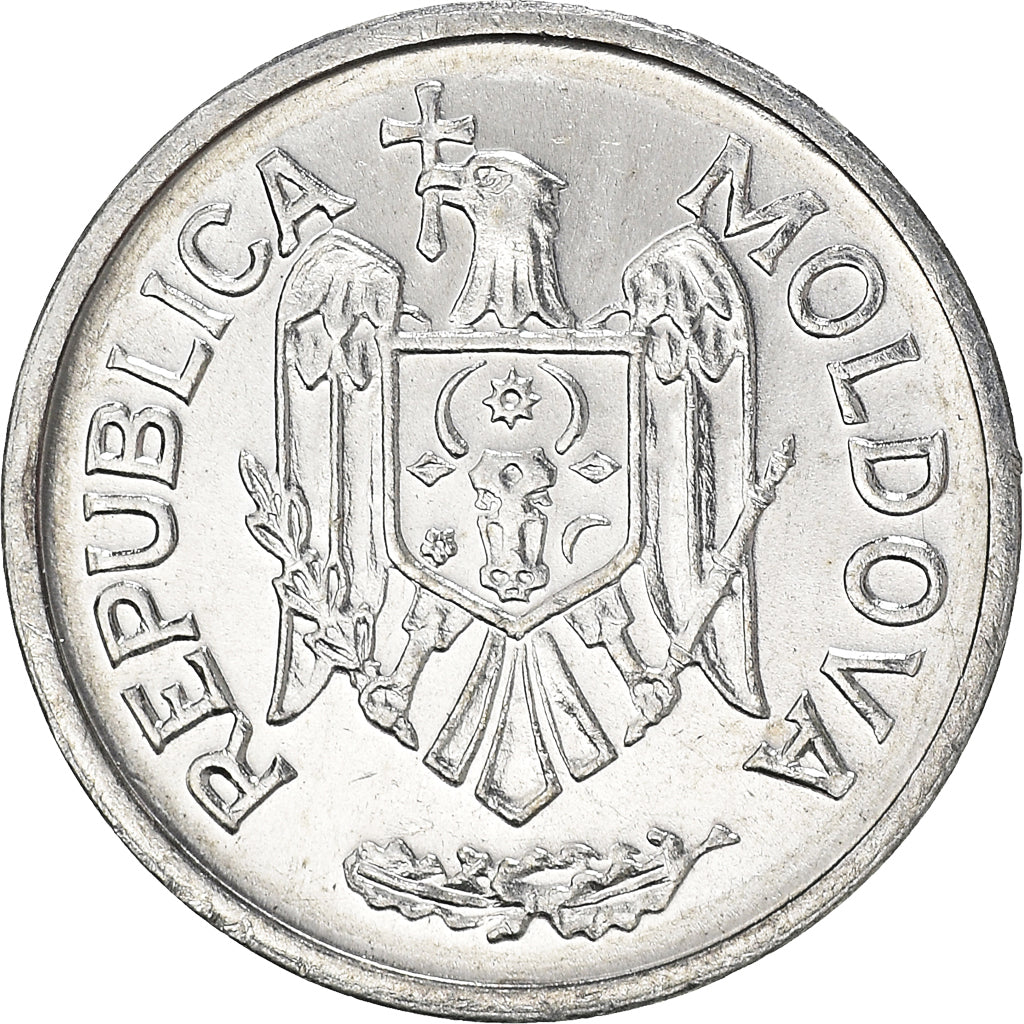 Monnaie, Moldavie, 10 Bani, 2000, SUP, Aluminium, KM:7