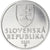 Coin, Slovakia, 10 Halierov, 2001, MS(65-70), Aluminum, KM:17
