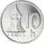 Moneta, Słowacja, 10 Halierov, 2001, MS(65-70), Aluminium, KM:17