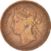 STRAITS SETTLEMENTS, Cent, 1891, KM #16, VF(20-25), Bronze, 29, 9.21