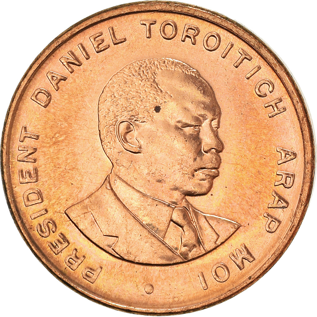 Monnaie, Kenya, 10 Cents, 1995, TTB+, Brass plated steel, KM:31