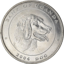 Coin, Uganda, 100 Shillings, 2004, MS(64), Nickel plated steel, KM:198