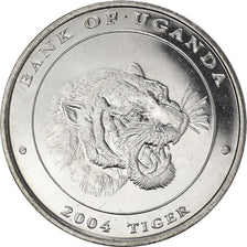 Coin, Uganda, 100 Shillings, 2004, MS(64), Nickel plated steel, KM:190