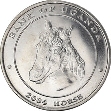 Coin, Uganda, 100 Shillings, 2004, MS(64), Nickel plated steel, KM:194