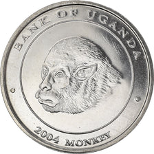 Coin, Uganda, 100 Shillings, 2004, MS(64), Nickel plated steel, KM:196