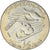 Moneda, Túnez, 1/2 Dinar, 1997/AH1418, Paris, SC+, Cobre - níquel, KM:346