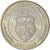 Coin, Tunisia, 1/2 Dinar, 1997/AH1418, Paris, MS(64), Copper-nickel, KM:346